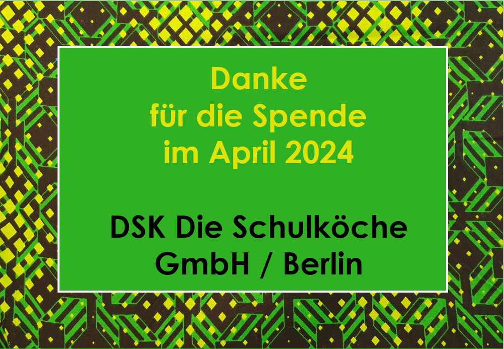 You are currently viewing Die Firma „DSK Die Schulköche GmbH“ unterstützt die Heritage Academy in Boabeng / Ghana