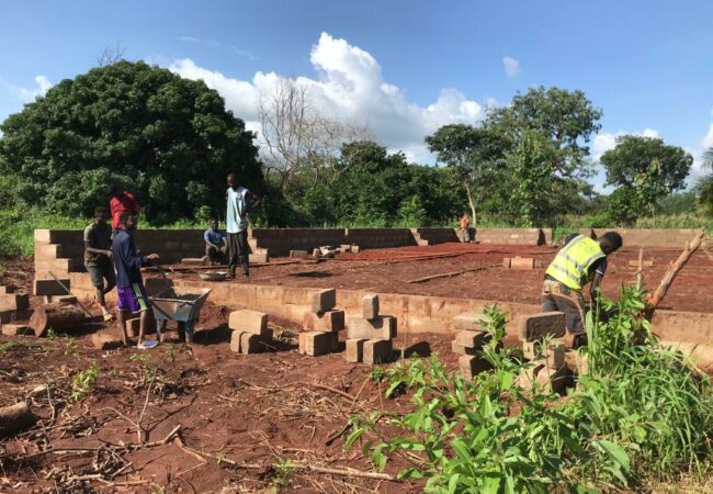 Heritage Academy in Boabeng / Ghana: Baubeginn eines neuen Schulgebäudes im April 2023
